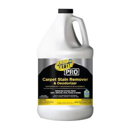 Carpet Stain Remover Plus Deodorizer, 1 Gallon